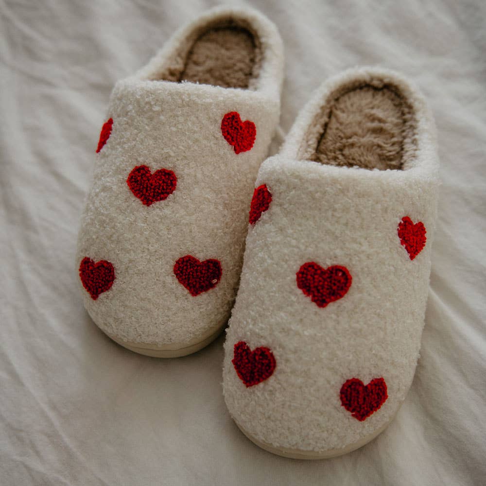 'Hearts All Over' Slippers