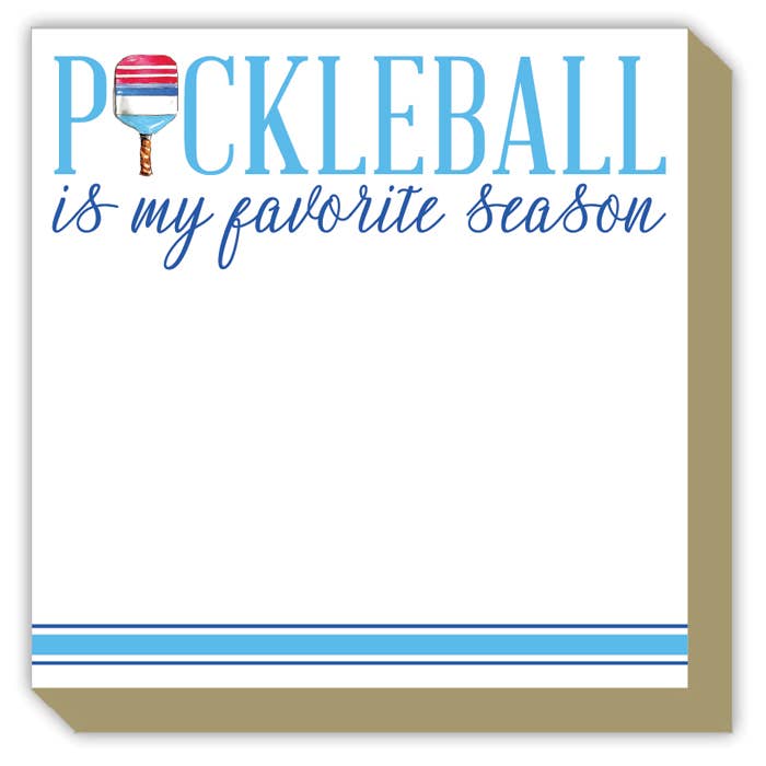 'Pickleball is My Favorite Season' Notepad