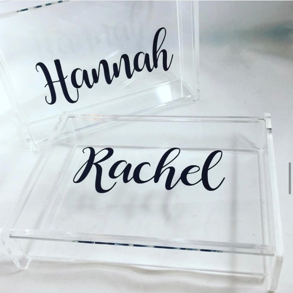 Catchall Boxes with hinged lid