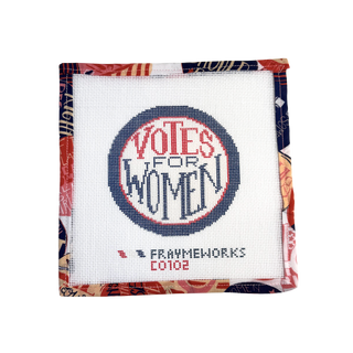 "Votes for Women" Needlepoint Canvas