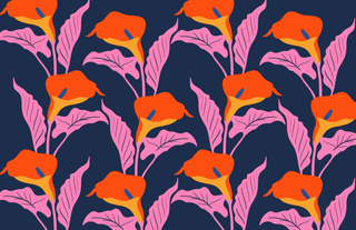 Acrylic Tray FAB FLORAL insert set of 10-Trays-[product_category]-Whatsoever Things