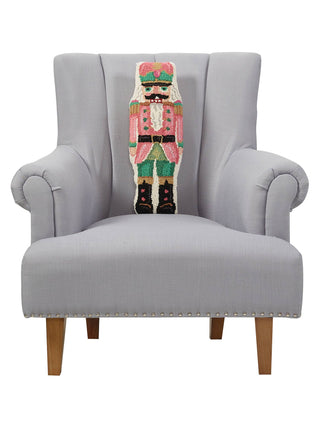 Shaped Pink Nutcracker Hook Pillow-[product_category]-Whatsoever Things