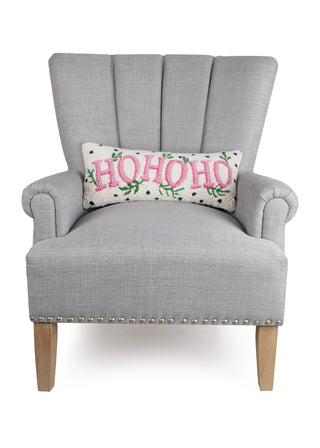 Spotted Holiday Ho Ho Ho Hook Pillow-Pillows-[product_category]-Whatsoever Things