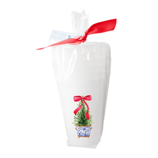Christmas Ginger Pot Frosted Cups-[product_category]-Whatsoever Things
