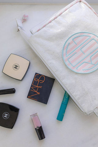 TERRY LARGE MAKEUP BAG - RESTOCK APRIL 15