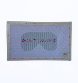 Don't Wake Eye Mask Needlepoint Canvas