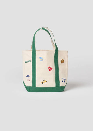 New York Icons Mini Canvas Tote | Alice & Wonder