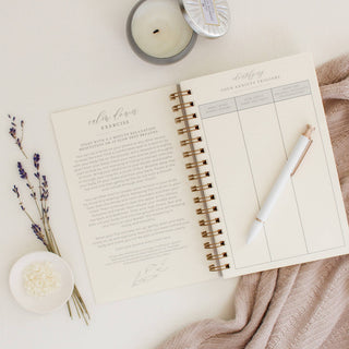 Just Breathe // Anxiety Journal-Notebooks & Notepads-[product_category]-Whatsoever Things