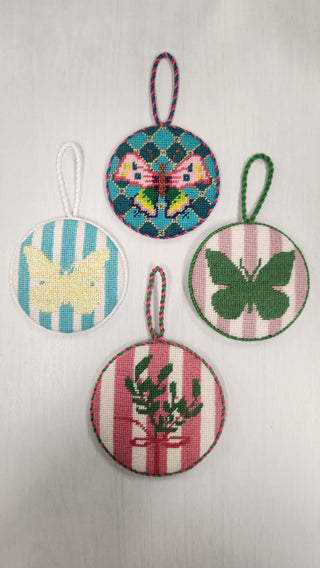 Needlepoint Ornament / "Flat" Finishing - current turn time is ONE MONTH