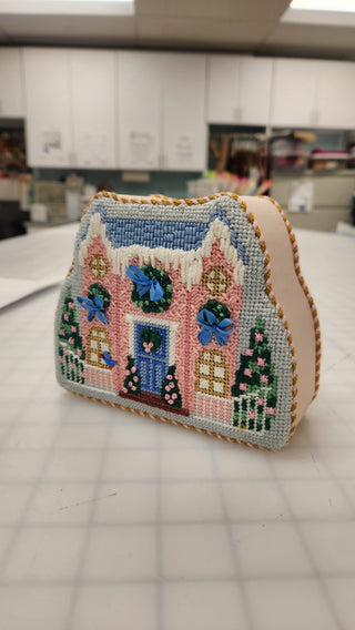 Needlepoint Gusseted Standup Finishing - current turn time is TWO MONTHS