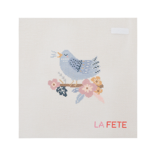 12 Days Of Christmas - Four Calling Birds Hand Painted Needlepoint Canvas