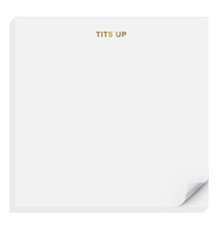 Tits Up Charmpad®-Notebooks & Notepads-[product_category]-Whatsoever Things