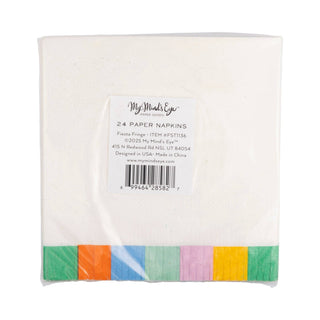 Fiesta Fringed Cocktail Napkin