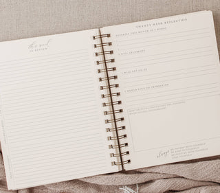 Surround Yourself With Happiness Journal-Notebooks & Notepads-[product_category]-Whatsoever Things