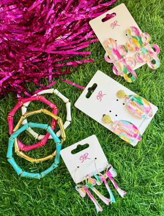 Color Play Acrylic Janey Dangle Earring-[product_category]-Whatsoever Things