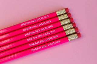 "Dream Big, Darling" Pencil Set-Office Supplies-[product_category]-Whatsoever Things
