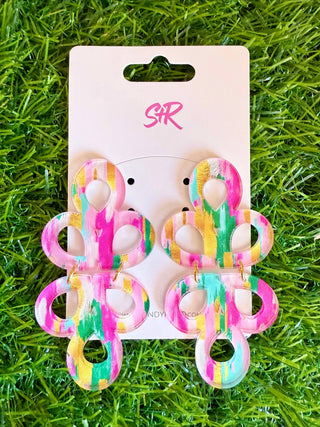 Color Play Acrylic Janey Dangle Earring-[product_category]-Whatsoever Things