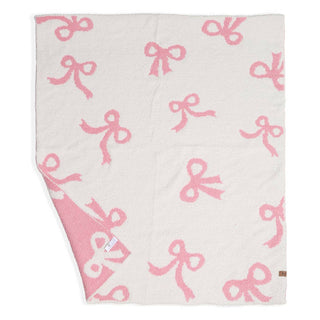 Child's Ribbon Pattern Throw Blanket-[product_category]-Whatsoever Things