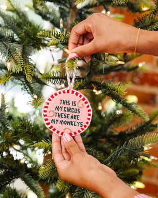 Needlepoint Ornament - This Is My Circus-[product_category]-Whatsoever Things