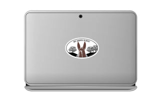 3" Waterproof My Happy Place Mule Funny Sticker-Stickers-[product_category]-Whatsoever Things
