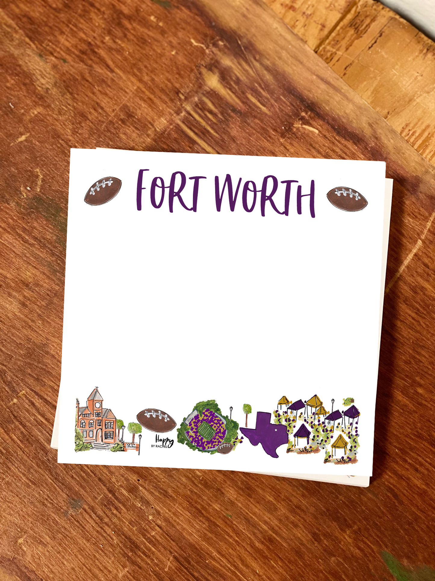 Fort Worth Notepad