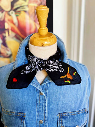 Embroidered Cattle Call Bandana-Accessories-[product_category]-Whatsoever Things