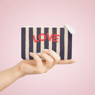 Preppy LOVE Mini Clutch Bag