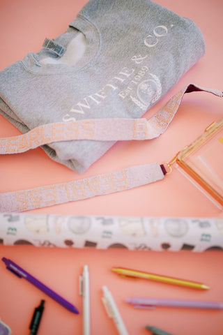 Fearless Beaded Bag Strap-Bags-[product_category]-Whatsoever Things