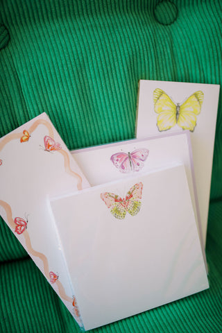 Square Butterfly Notepad-Notebooks & Notepads-[product_category]-Whatsoever Things