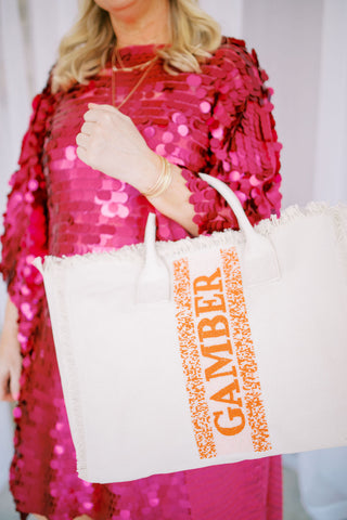 Custom Beaded Canvas Bag (Four week turn)-Bags-[product_category]-Whatsoever Things