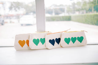 Heart Laura Cosmetic Bag