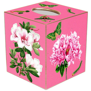 Decoupage Tissue Box Cover | Handmade Papier Mâché Tissue Holder