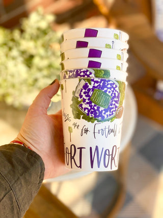 Fort Worth, TX Reusable Party Cups-Drinkware-[product_category]-Whatsoever Things