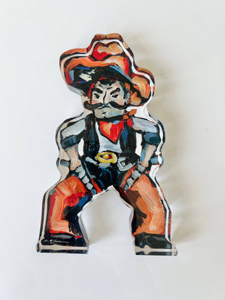 "Cowboy" acrylic