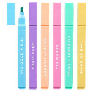 Do Great Things Highlighter Set - Stationery Set-[product_category]-Whatsoever Things