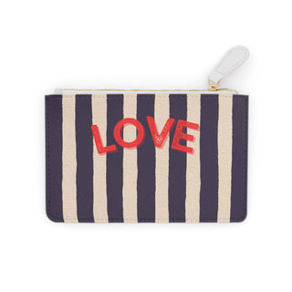Preppy LOVE Mini Clutch Bag
