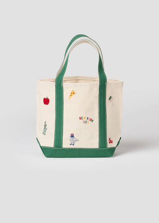New York Icons Mini Canvas Tote | Alice & Wonder