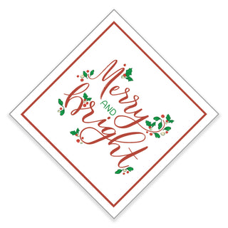 In Stock WH Paper Cocktail Napkin | Merry and Bright-[product_category]-Whatsoever Things