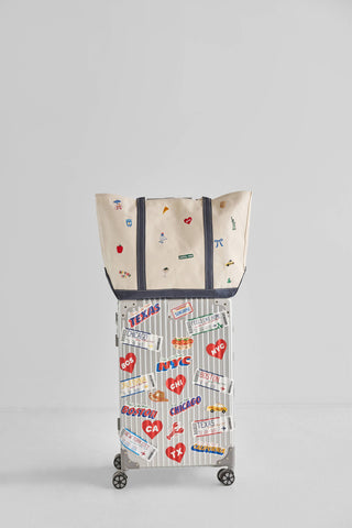 New York City Icons Canvas Tote | Alice & Wonder