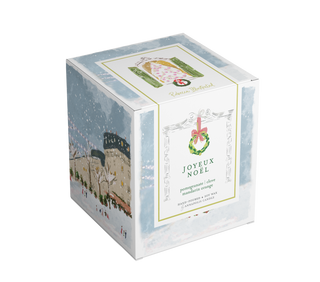 Joyeux Noel | Hand Illustrated Soy Candle | Double Wick