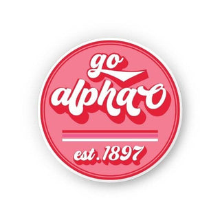 Sorority Sticker - Go Design-Stickers-[product_category]-Whatsoever Things