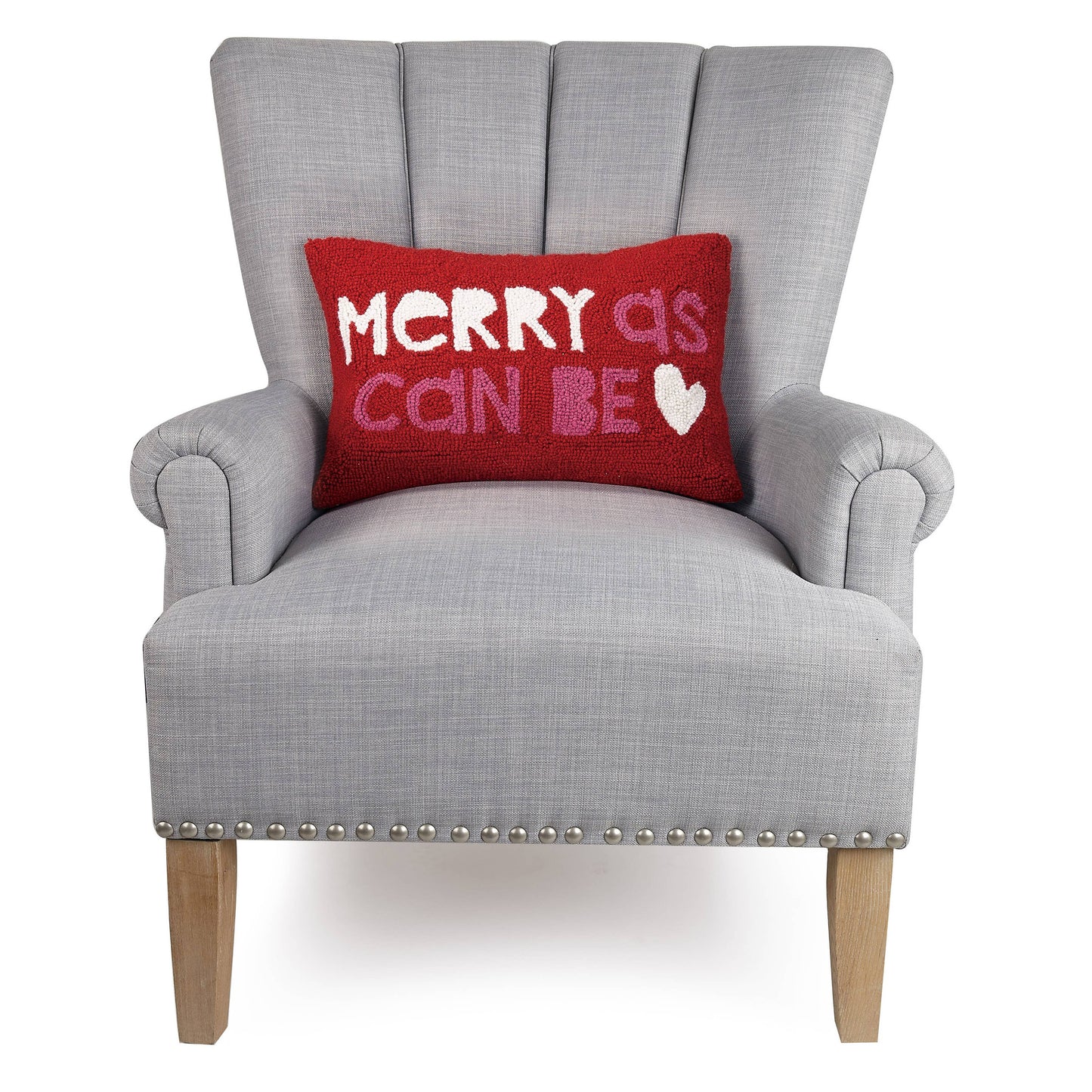 Merry As Can Be Hook Pillow