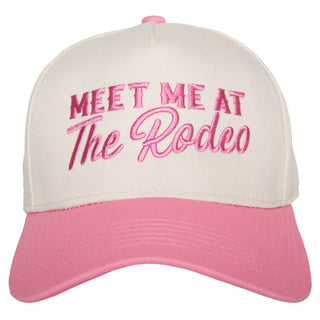 Meet Me at the Rodeo Wholesale Two-Toned Vintage Hat-Hat-[product_category]-Whatsoever Things