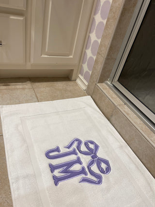 Appliquéd or Embroidered Bathmat-Decor-[product_category]-Whatsoever Things