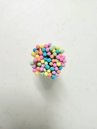 Corked Vial of Color Tip Matches