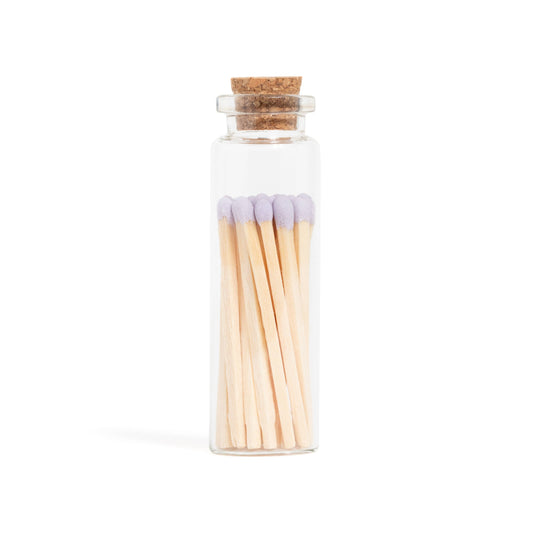 Iced Lavender Matches in Small Corked Vial