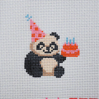 Party Animals – Panda Needlepoint Canvas