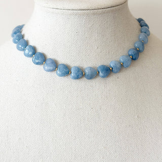 Maizy Necklace, Ocean Blue