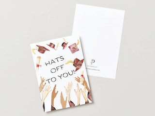 Hats Off Graduation Card | JOSIL Paperie