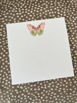 Square Butterfly Notepad-Notebooks & Notepads-[product_category]-Whatsoever Things